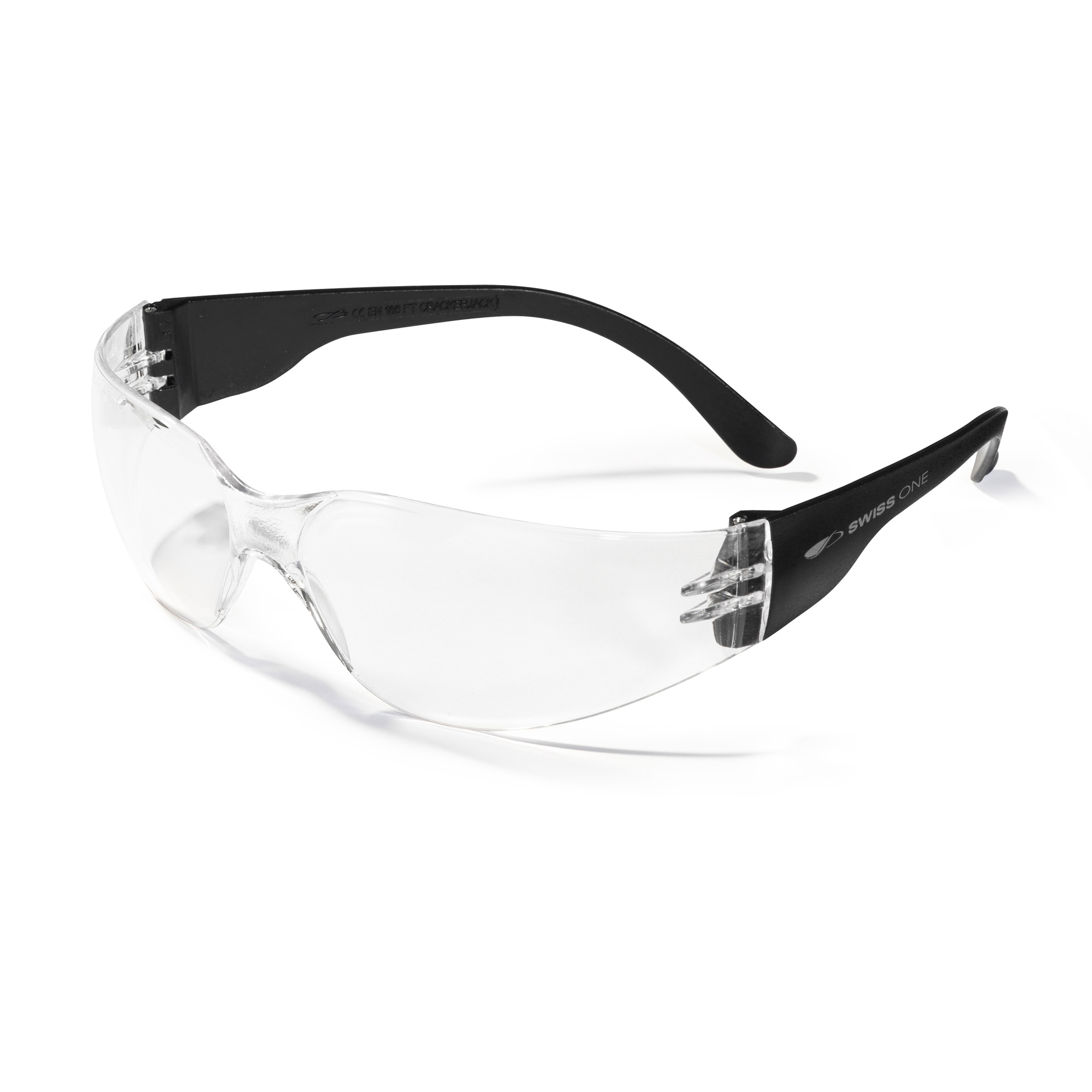 JSP Crackerjack Anti-Mist UV Safety Glasses, Clear Polycarbonate Lens