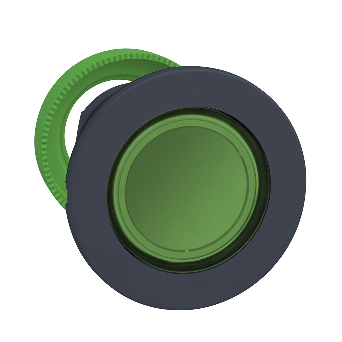 Schneider Electric Harmony Series Green Maintained Push Button Head, 30mm Cutout, IP66, IP67, IP69K