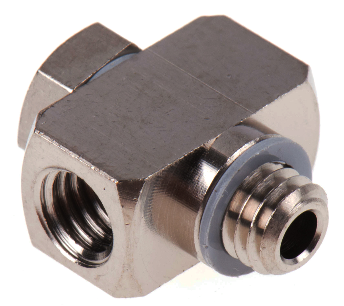 SMC M Series Tee Threaded Adaptor, M5 Female to M5 Female