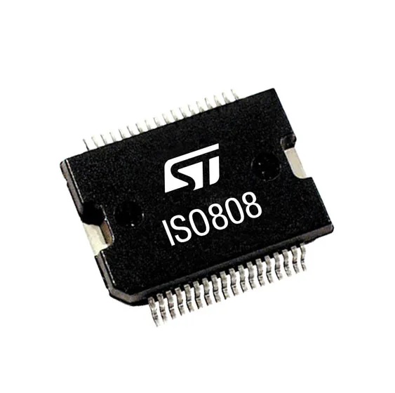 STMicroelectronics ISO808TR 8High Side, High Side Power Switch IC 36-Pin, PowerSO-36