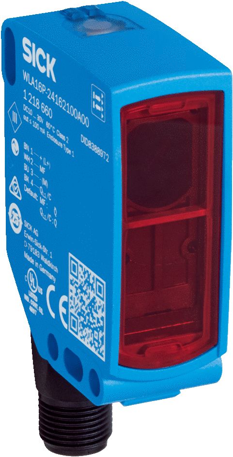 SICK Retroreflective Photoelectric Sensor, Block Sensor, 0 → 10 m Detection Range IO-LINK