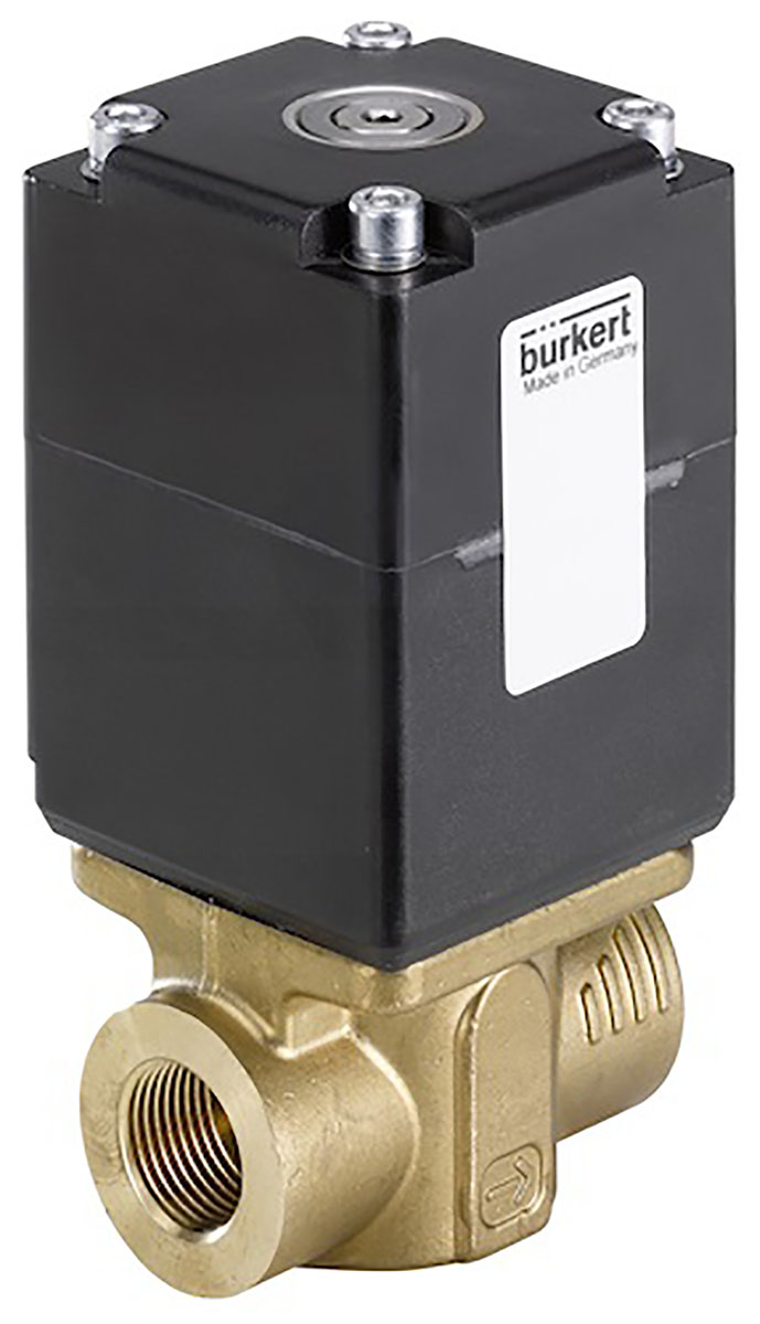 Burkert Proportional Solenoid Valve 239040, 2 Port, NC, 24 V dc 9.53 mm, 9.53 mm