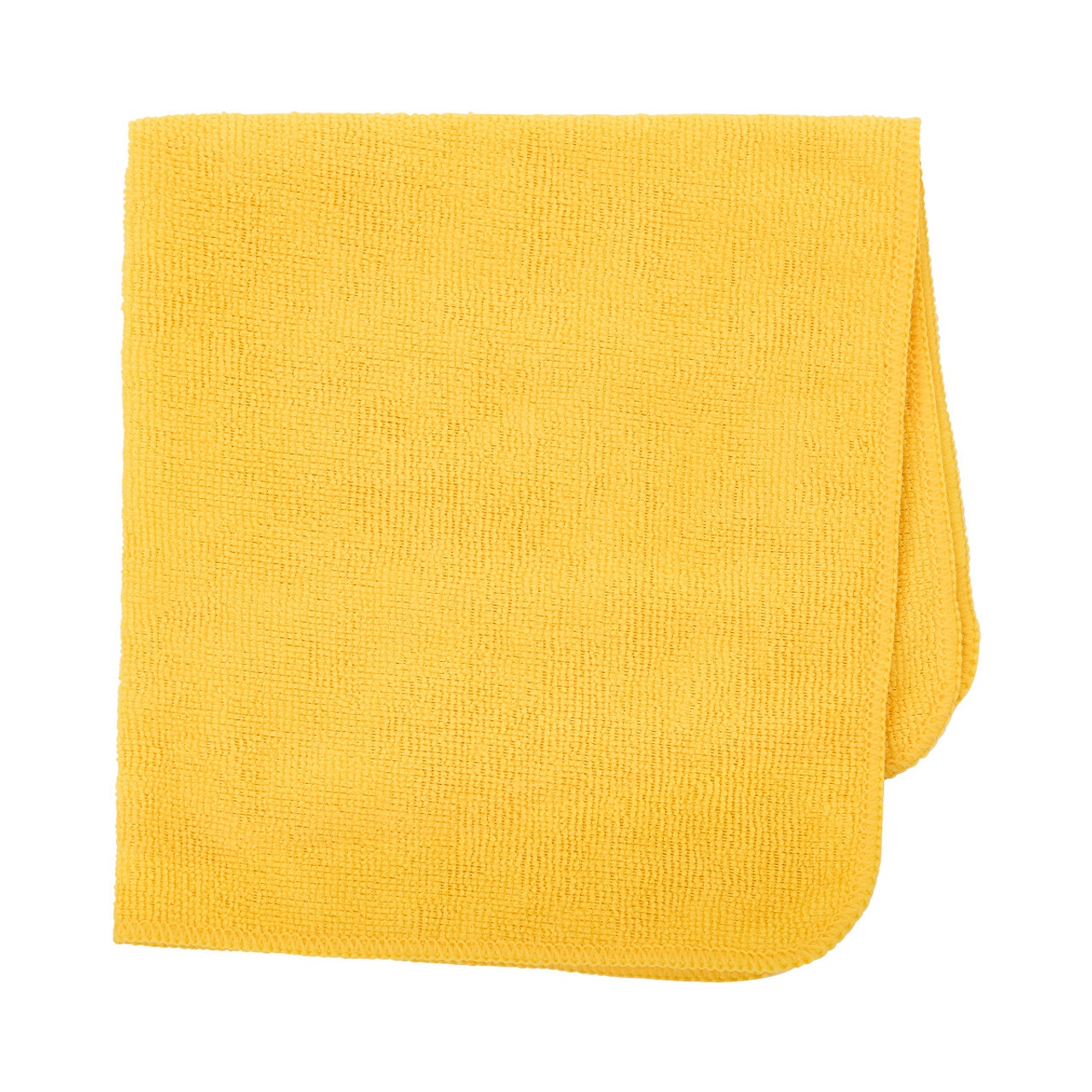 Rubbermaid Commercial Products Yellow Microfibre Cloths for Multi Surface Cleaning, Wet & Dry Use, Pack of 24, 30.5 x