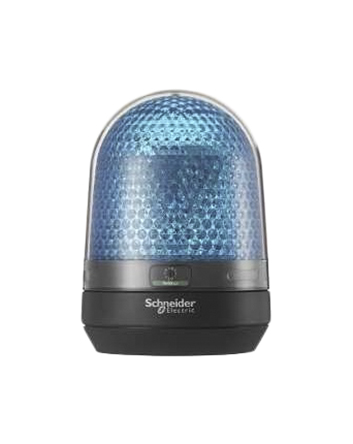 Schneider Electric Harmony XVR Series Blue Buzzer Beacon, 100 → 230 V ac, IP23, Base Mount, 90dB at 1 Metre