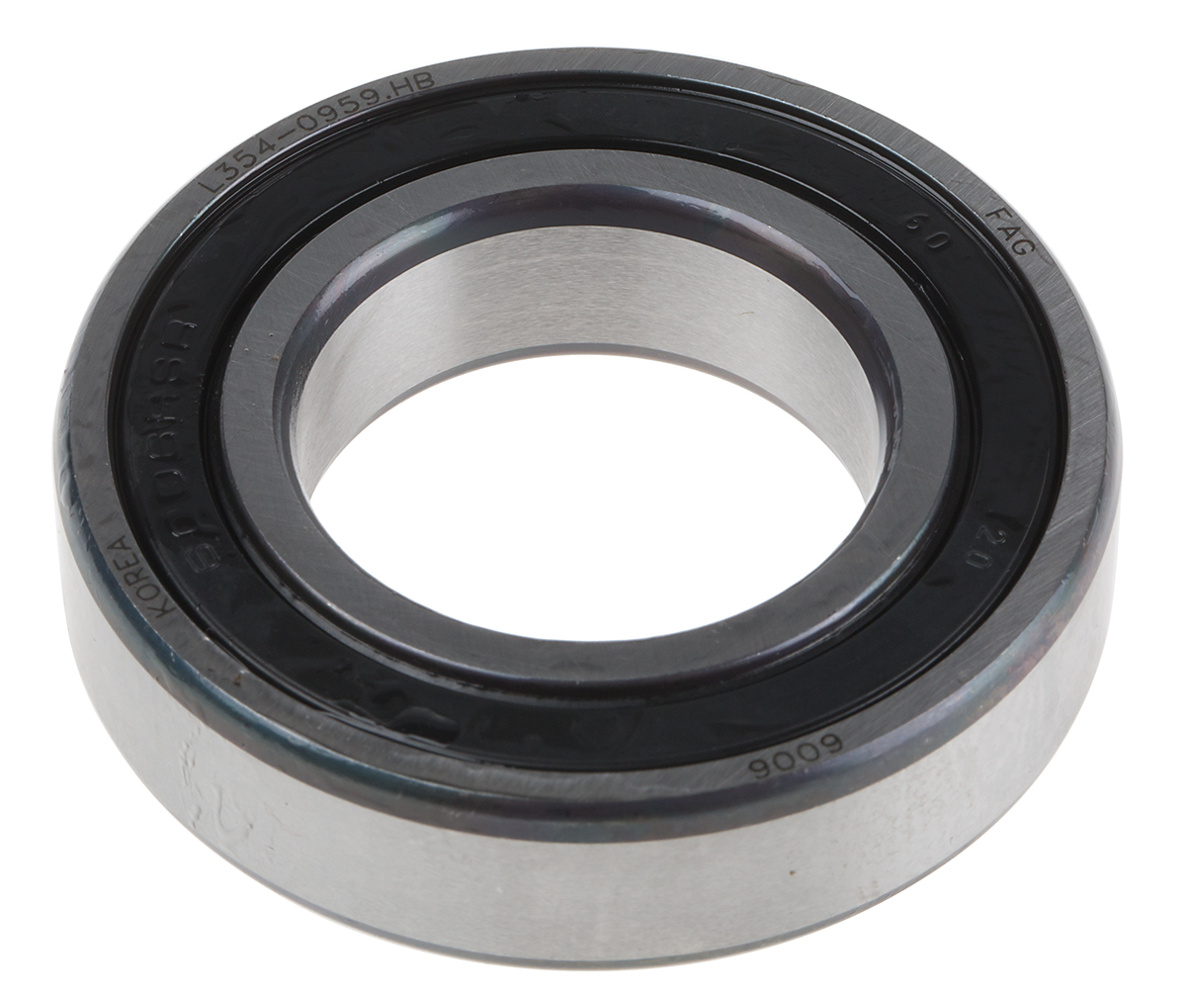 FAG 6006-C-2HRS 1 Row Ball Bearing - 30 mm ID, 55 mm OD