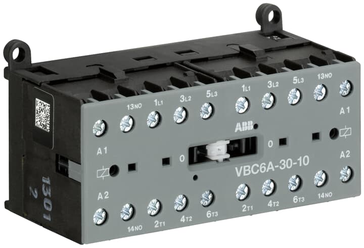 ABB GJL121 Contactor, 24 V dc Coil, 3-Pole, 20 A, 4 kW, 4NO