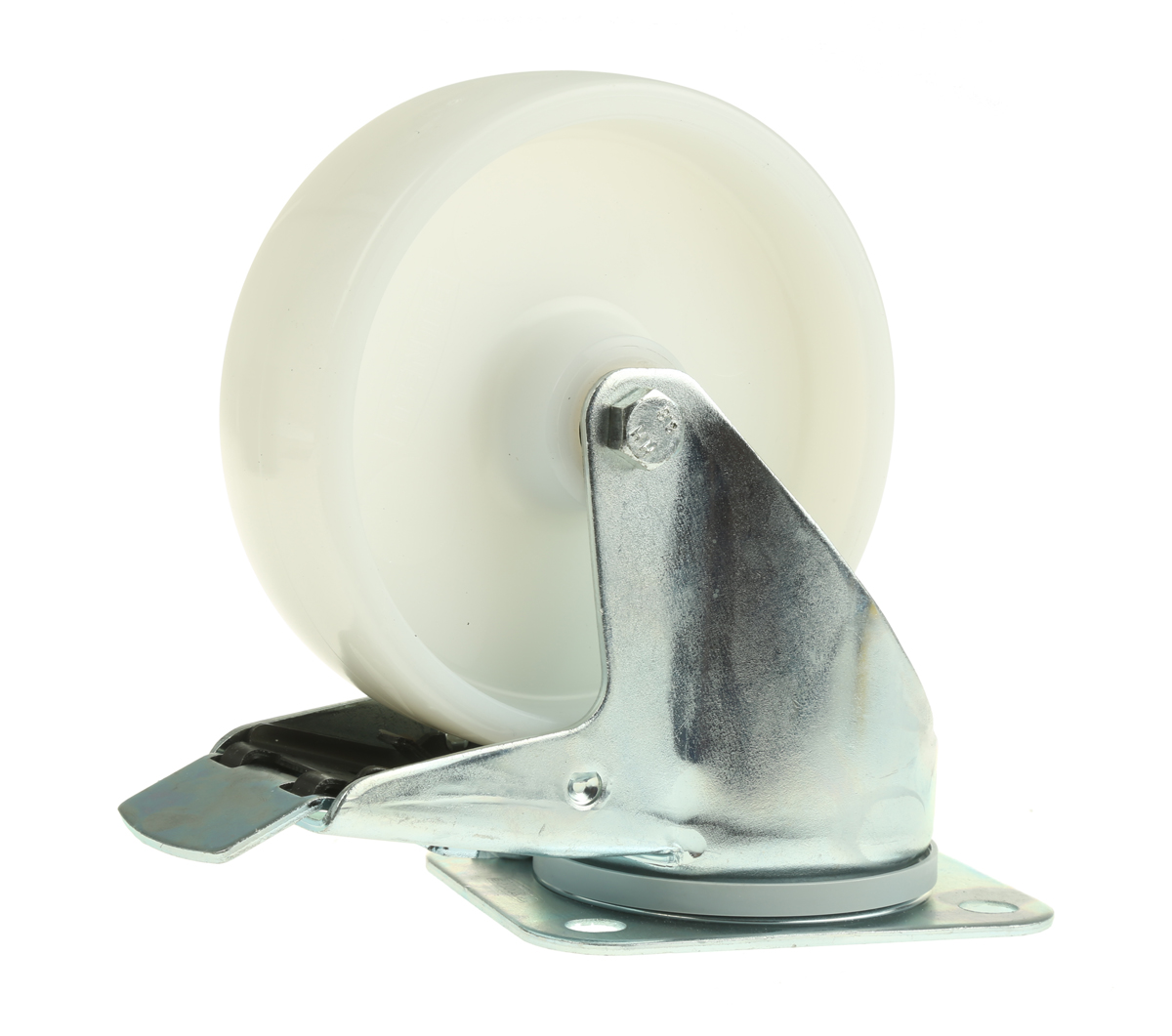 Tente Braked Swivel Castor Wheel, 250kg Capacity, 125mm Wheel
