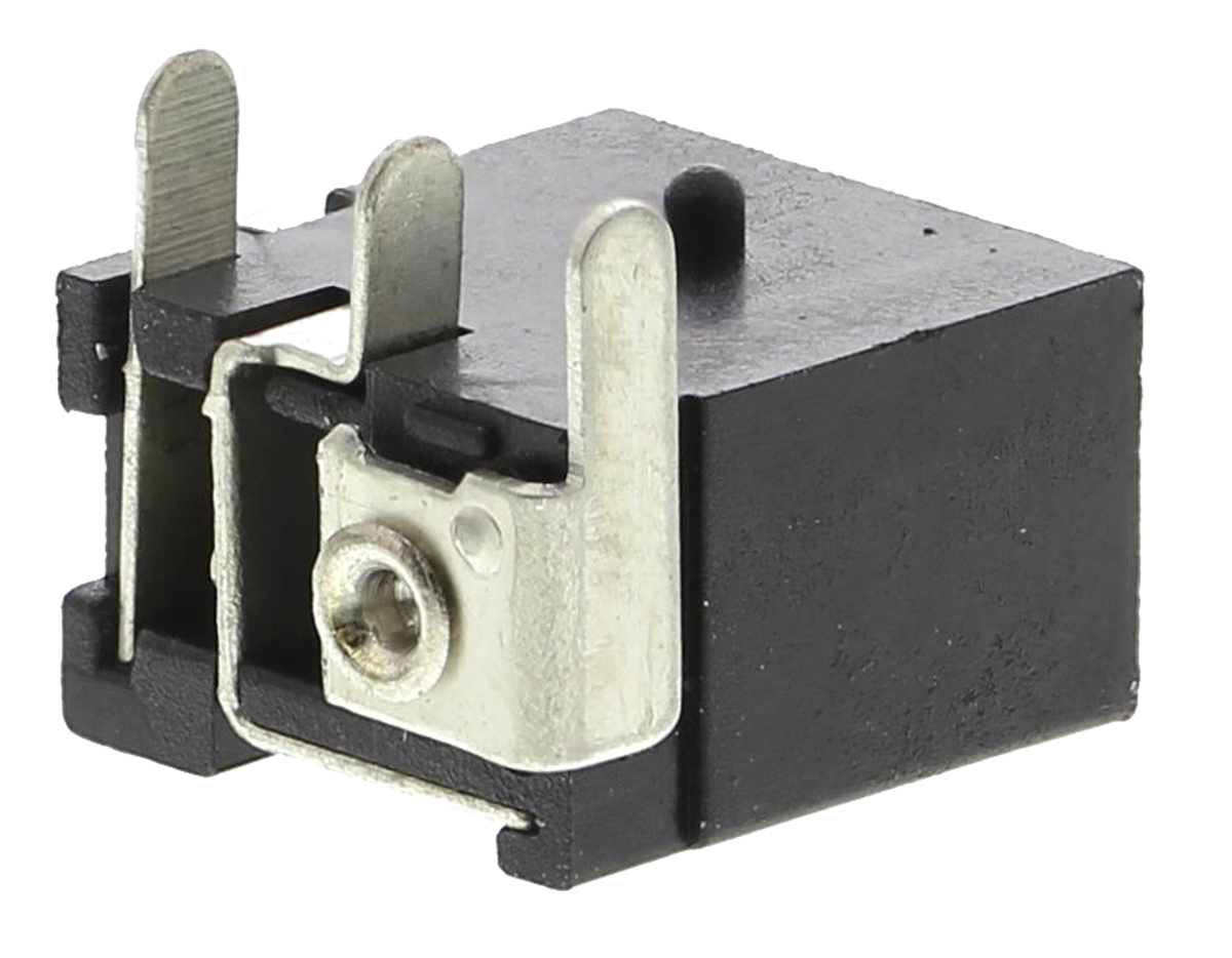 RS PRO DC Socket Rated At 1.0A, 12.0 V, PCB Mount, length 8.0mm, Nickel