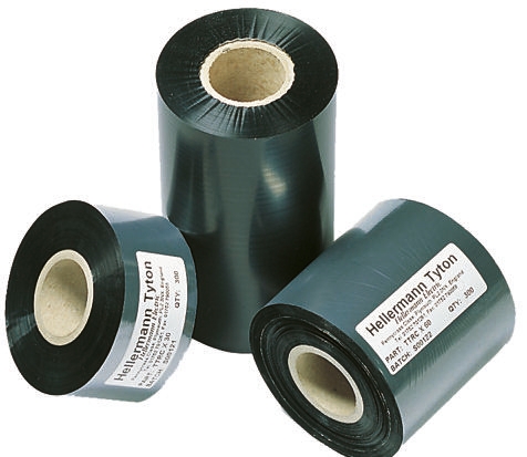 HellermannTyton 556-00101 TT822OUT 110MM-PET-BK Black Label Printer Ribbon