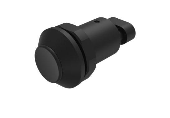 EAO Series 09 Series Push Button Switch, Momentary, Panel Mount, 30mm Cutout, 1 NO, 12 → 48V dc, IP67