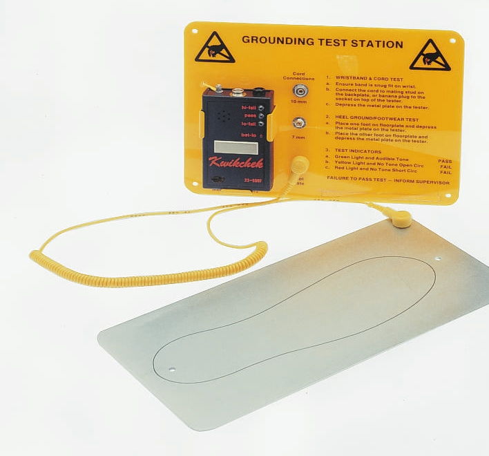 RS PRO Wrist & Foot ESD Tester, With RS Calibration