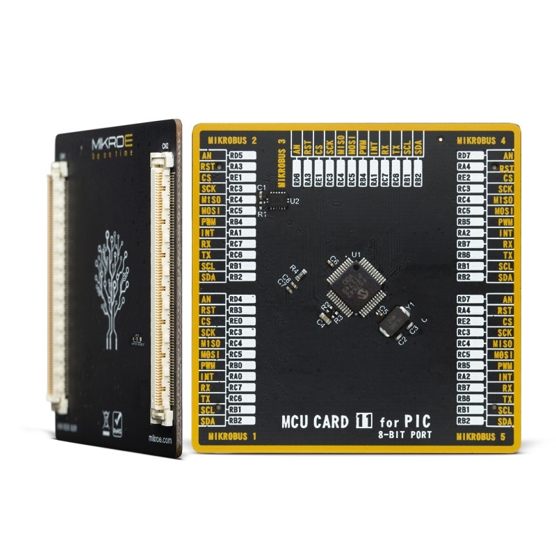 Brand-Rex MCU CARD 11 For PIC PIC18F57K42 Microcontroller Development Board