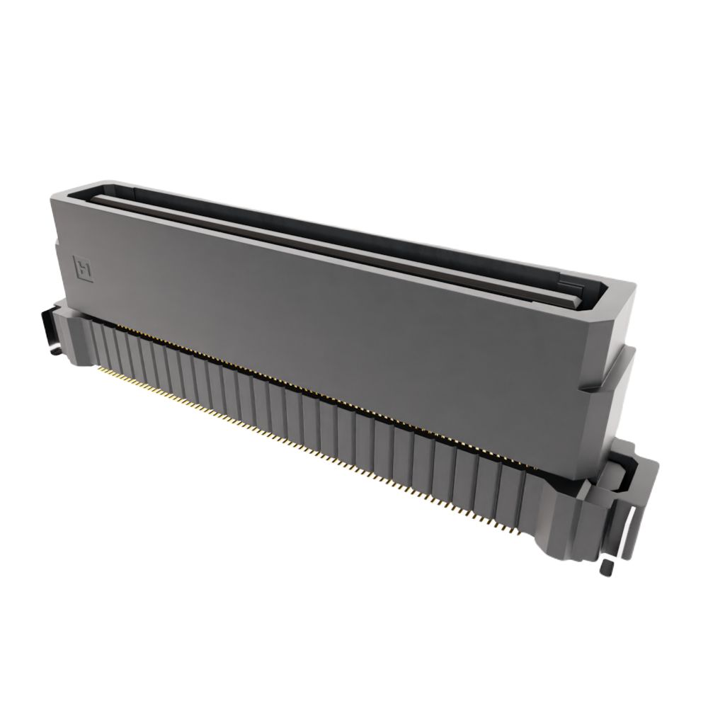 HARWIN FLECTO Series Vertical Surface PCB Header, 160 Contact(s), 0.5 mm Pitch, 2 Row, Shrouded