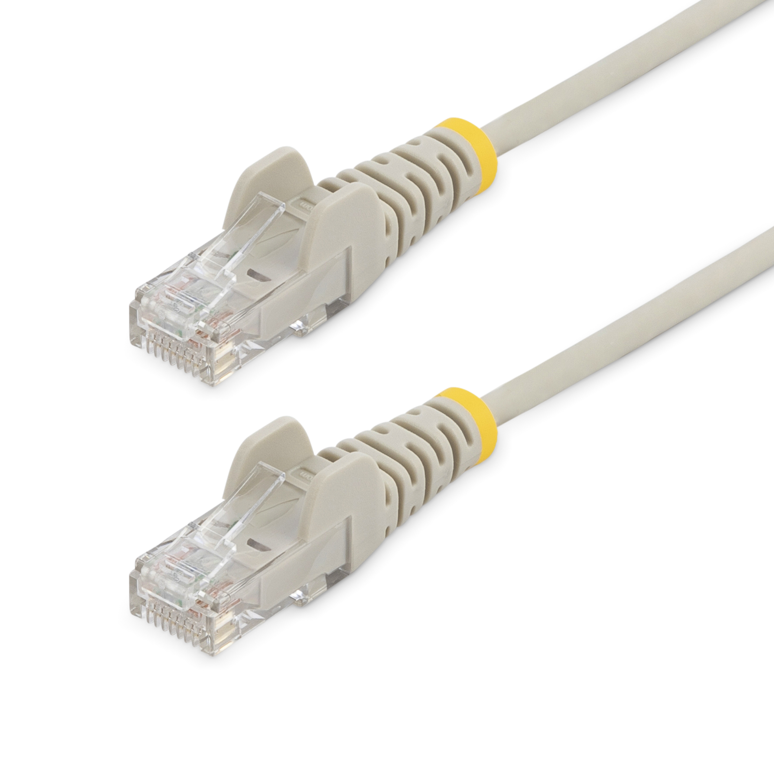 StarTech.com, 1.5m Cat6, Grey RJ45 to Male RJ45 Male, U/UTP Unshielded, Terminated Al(OH)3 (Aluminium Hydroxide) EVA