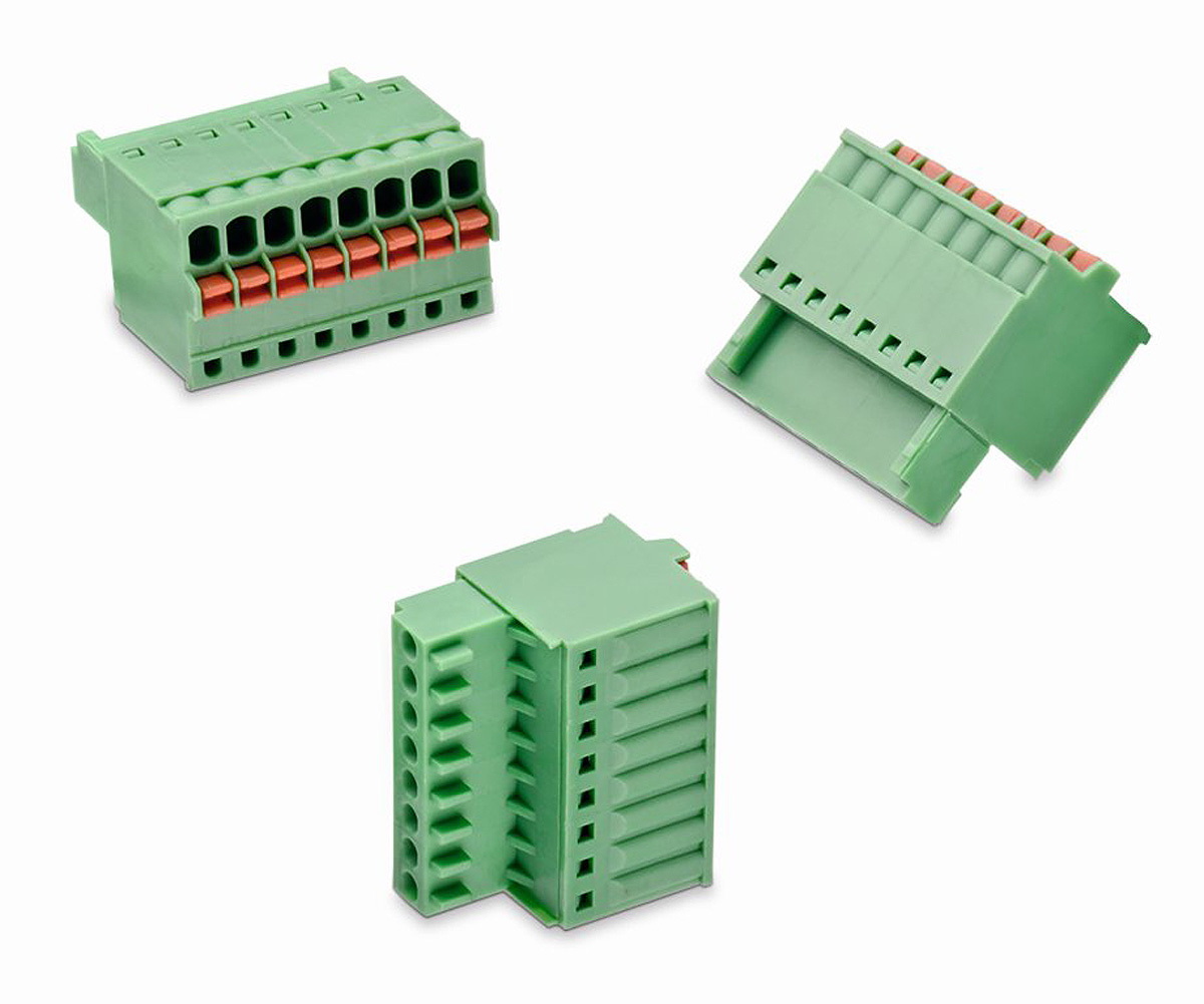 Wurth Elektronik, 2.5mm Pitch, 381, 3 Way, Vertical, Pluggable Terminal Block, Plug, Plug-In, Screw Termination,