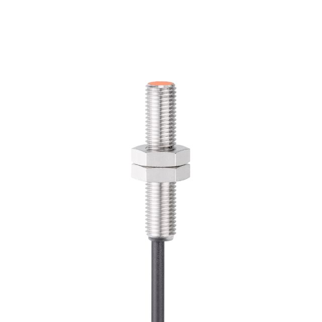 ifm electronic Inductive Threaded Barrel Magnetic Proximity Sensor, M8, 60 mm Detection, NPN NO, 10 → 30 V dc