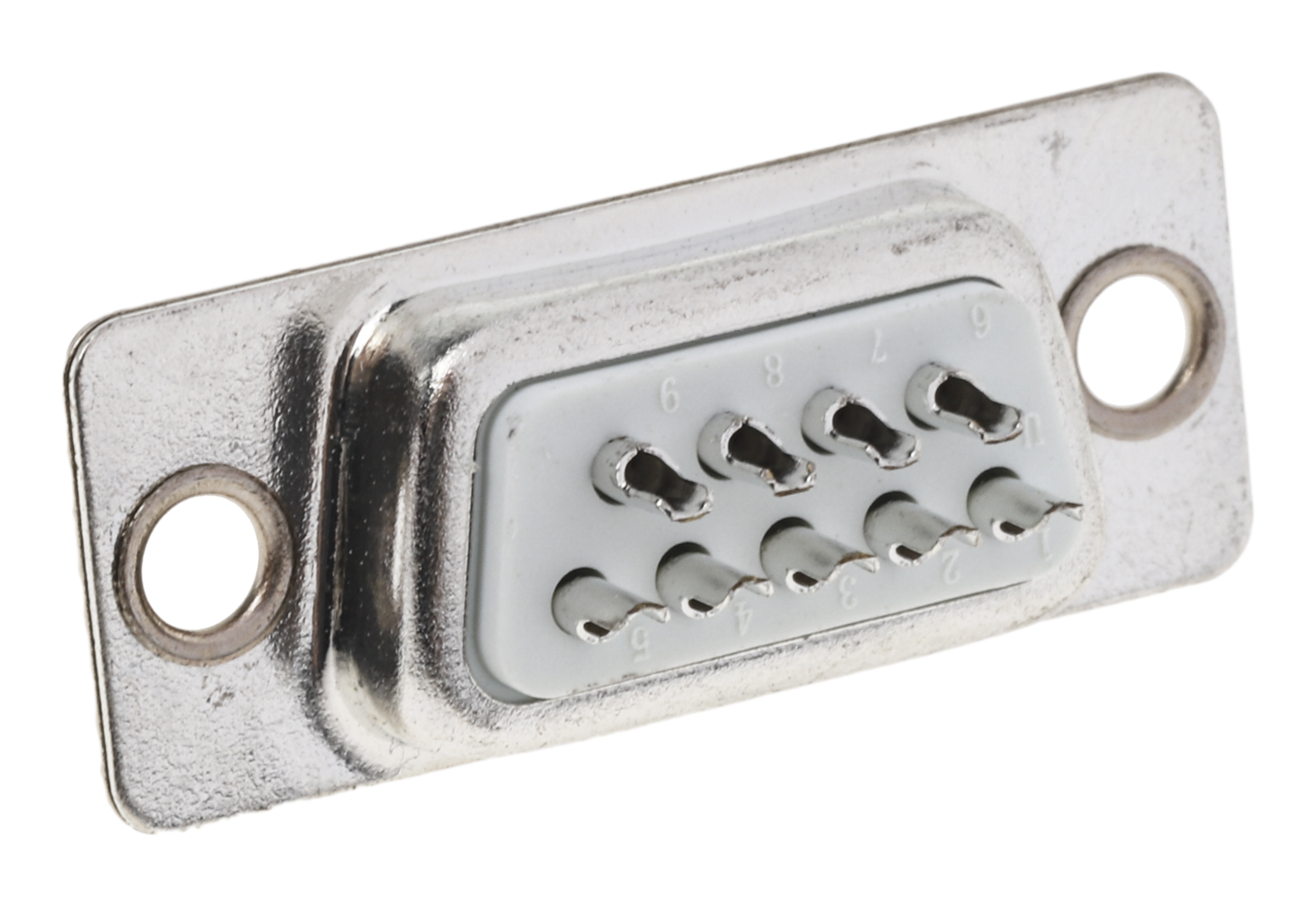 Wurth Elektronik 618 9 Way Cable Mount D-sub Connector Socket, 2.77mm Pitch
