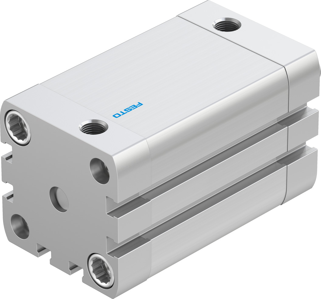 Festo Pneumatic Cylinder - 536296 40 mm Bore, 50 mm ADN Series, Double Acting Acting
