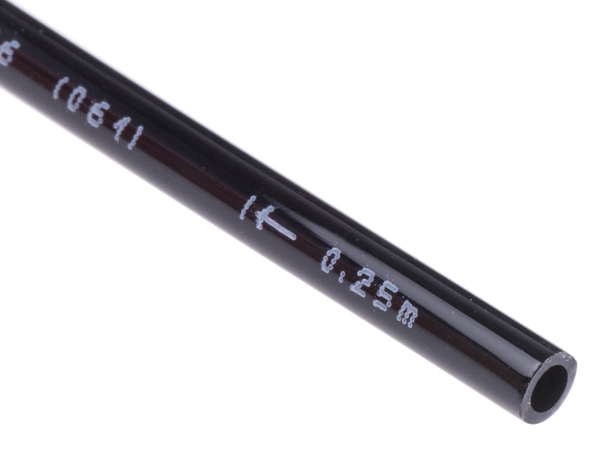 Festo Compressed Air Pipe Black Polyurethane 4mm x 50m PUN Series, 159663