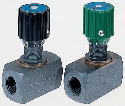 RS PRO Inline Mounting Hydraulic Flow Control Valve, G 3/8, 350bar, 75L/min