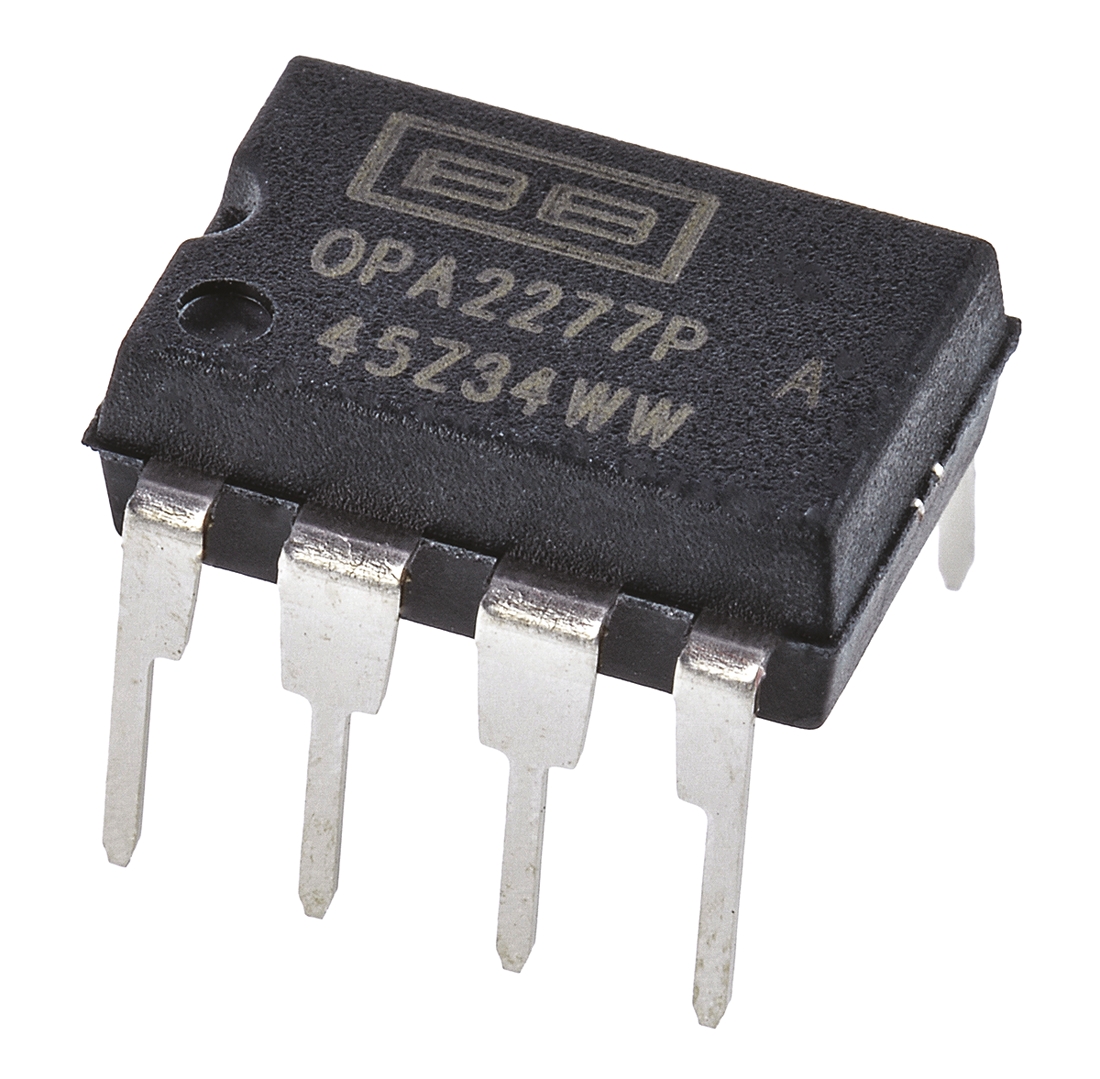 OPA2277PA Texas Instruments, Operational Amplifier, 1 MHz, 8-Pin 18 V PDIP