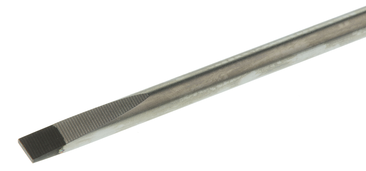 Bahco Slotted  Screwdriver, 4 x 0.8 mm Tip, 100 mm Blade, 222 mm Overall