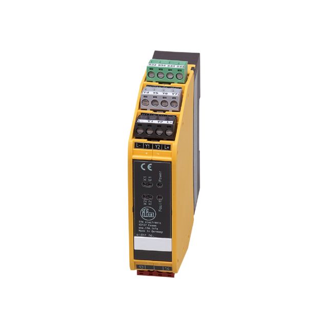 ifm electronic Safety Relay 24V dc 2 Safety Contacts
