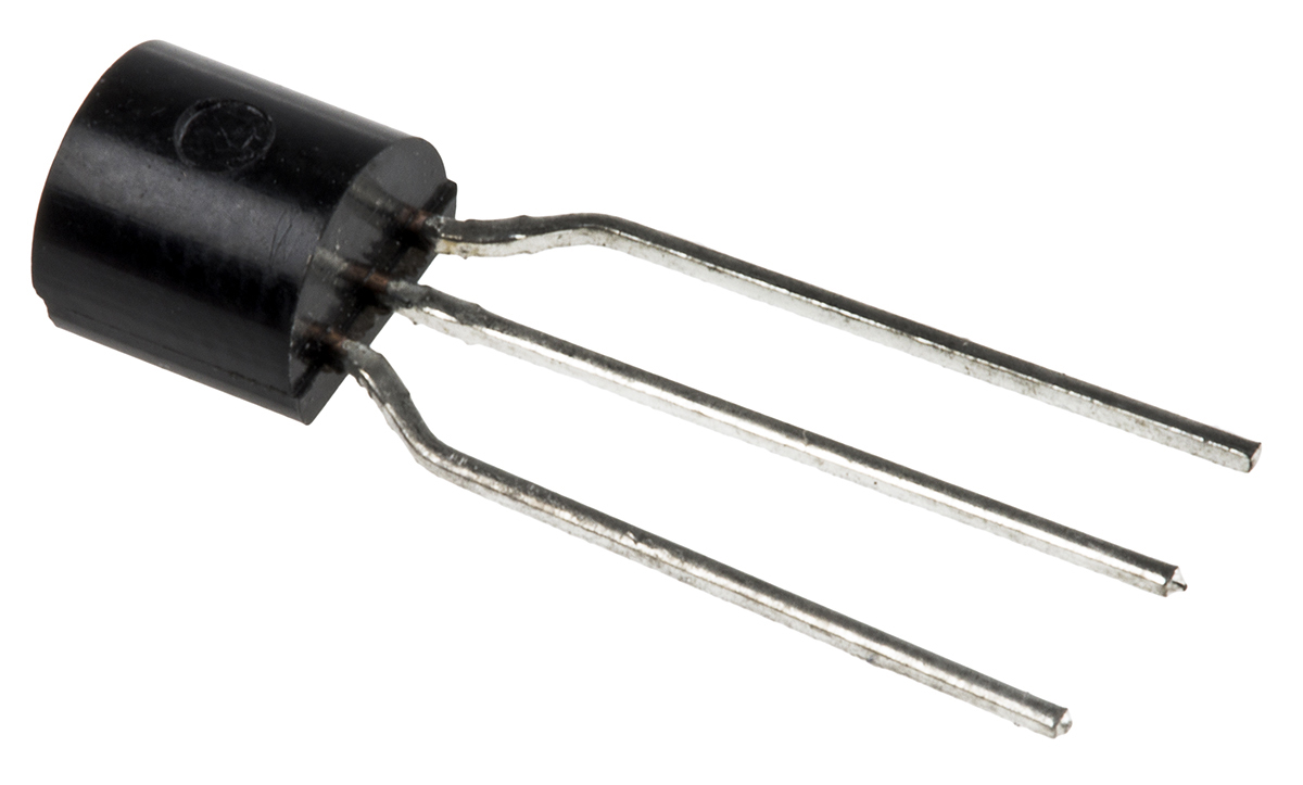onsemi BC32725TA PNP Transistor, -800 mA, -45 V, 3-Pin TO-92