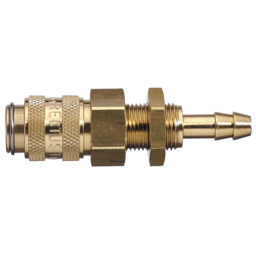 Legris Nickel Plated Brass Female Pneumatic Quick Connect Coupling, 16mm Female Thread