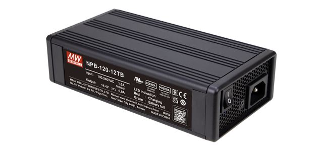 MEAN WELL NPB-120-12TB Battery Charger For