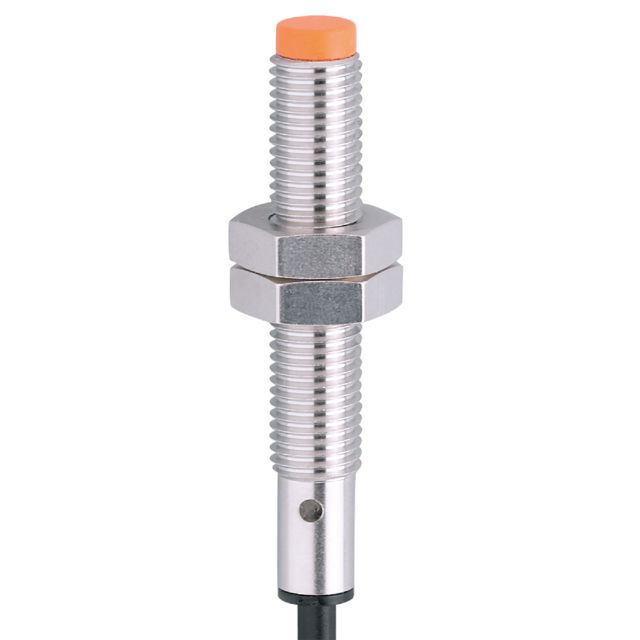 ifm electronic Inductive Threaded Barrel Proximity Sensor, M8, 2 mm Detection, PNP/NPN NO/NC, 5 → 36 V dc