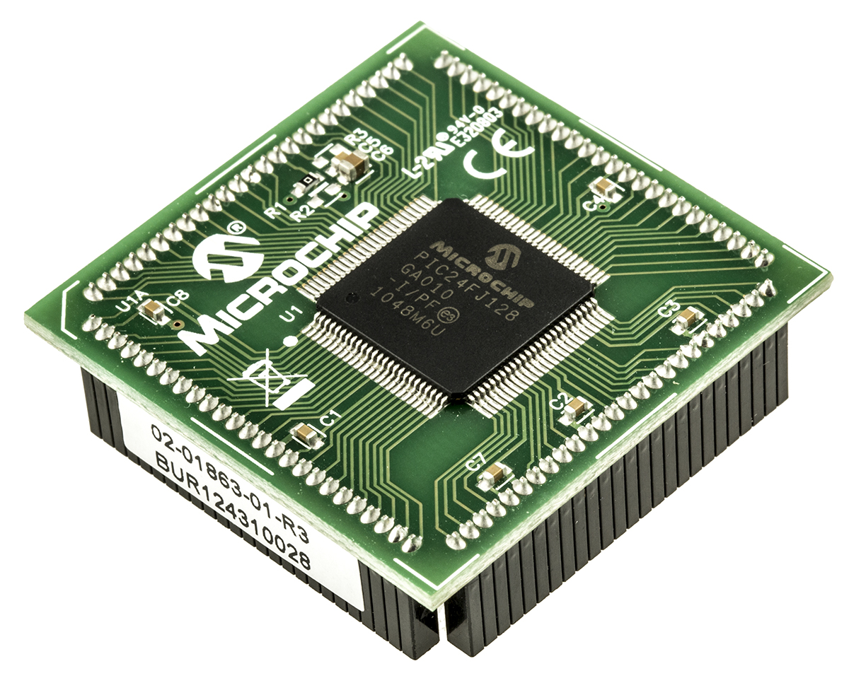 Microchip PIC24F 100P PIM MCU Module MA240011