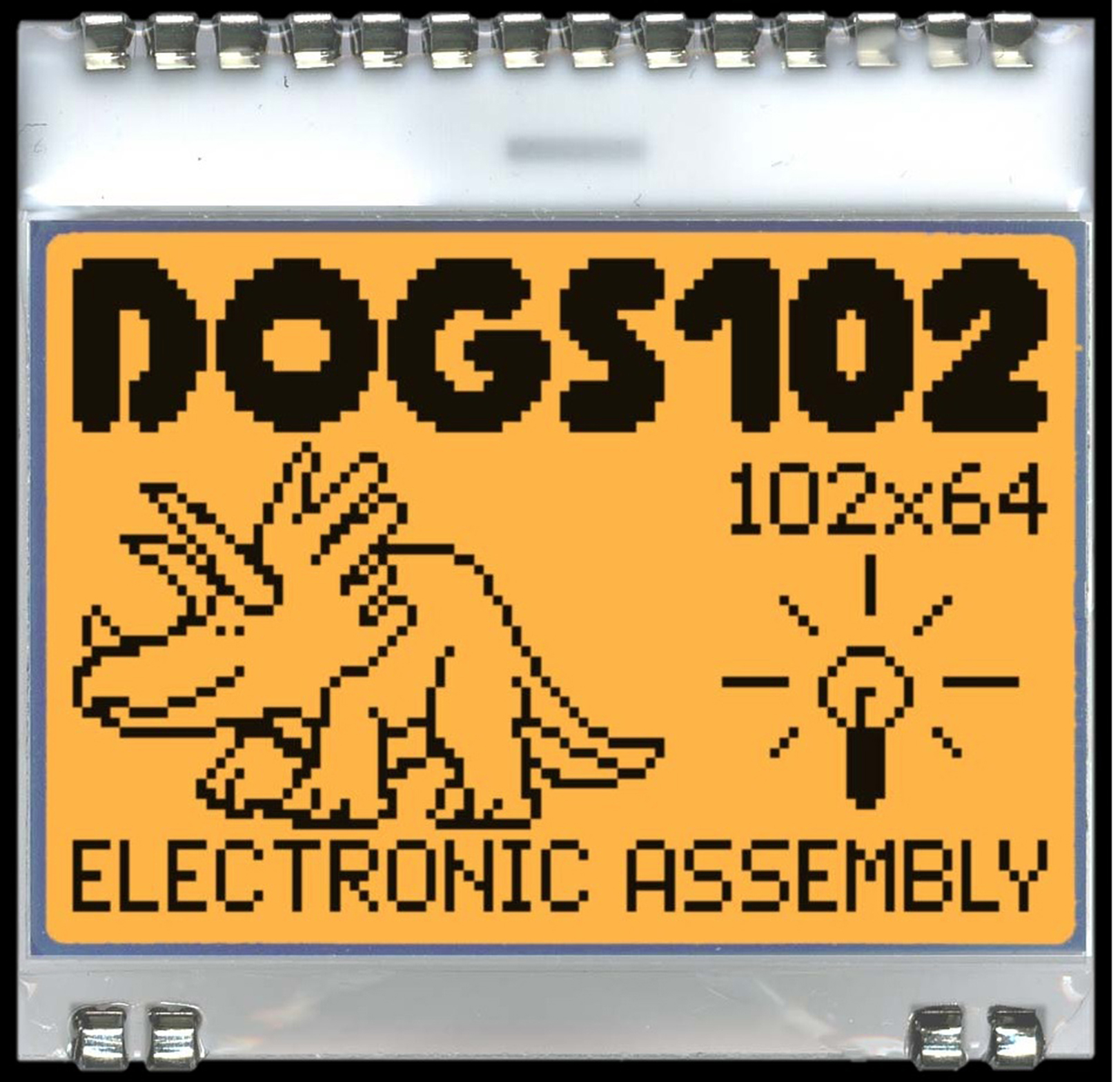 Display Visions EA DOGS102W-6 EA DOG LCD Display