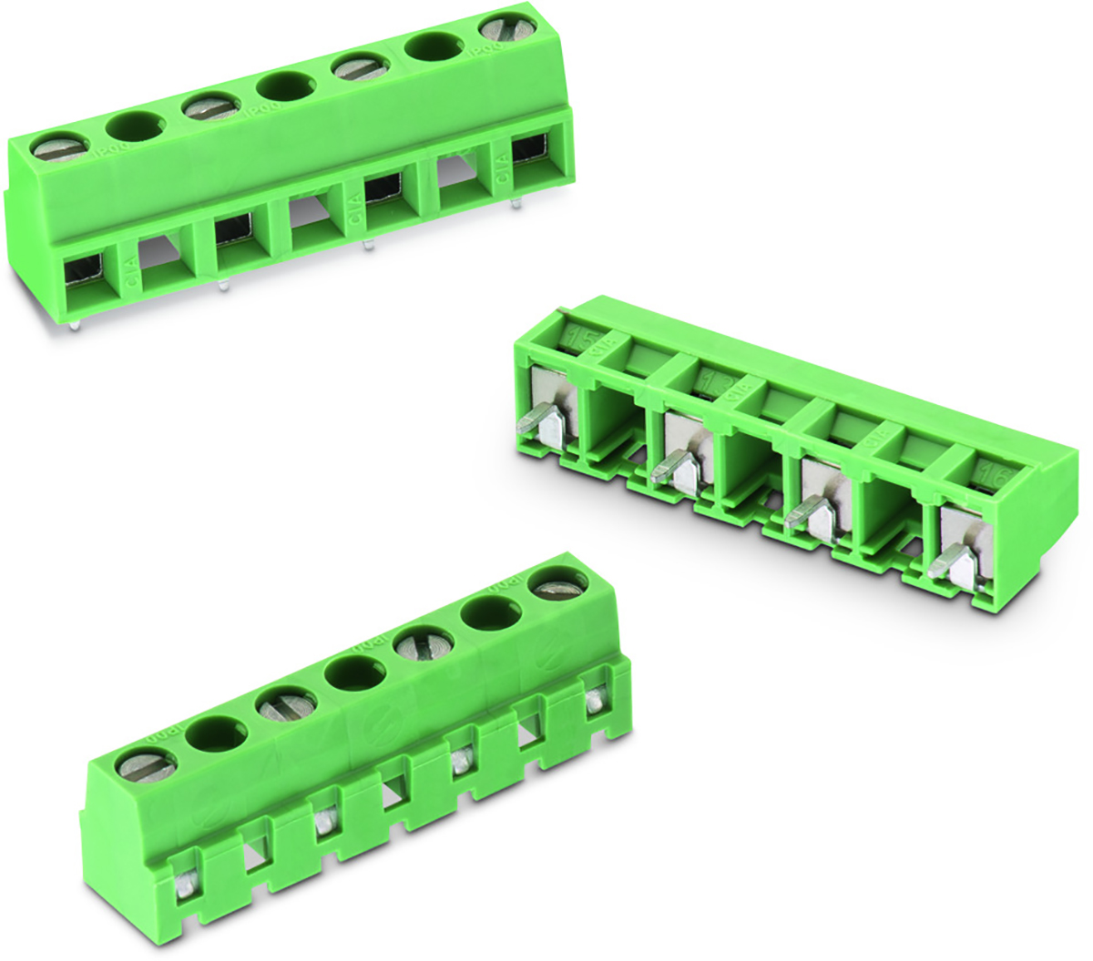Wurth Elektronik 2416 Series PCB Terminal Block, 6-Contact, 10.16mm Pitch, Through Hole Mount, 1-Row, Solder Termination