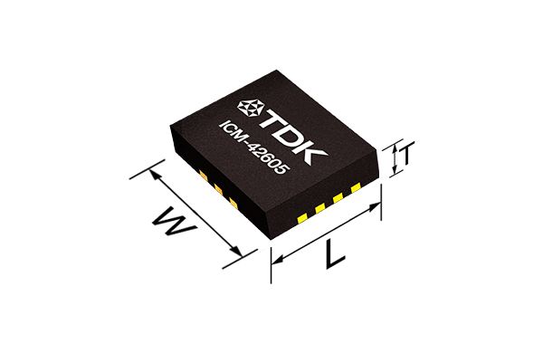 InvenSense 6-Axis Surface Accelerometer & Gyroscope 1.7 V 3.6 V, I2C/SPI, LGA, 14-Pin