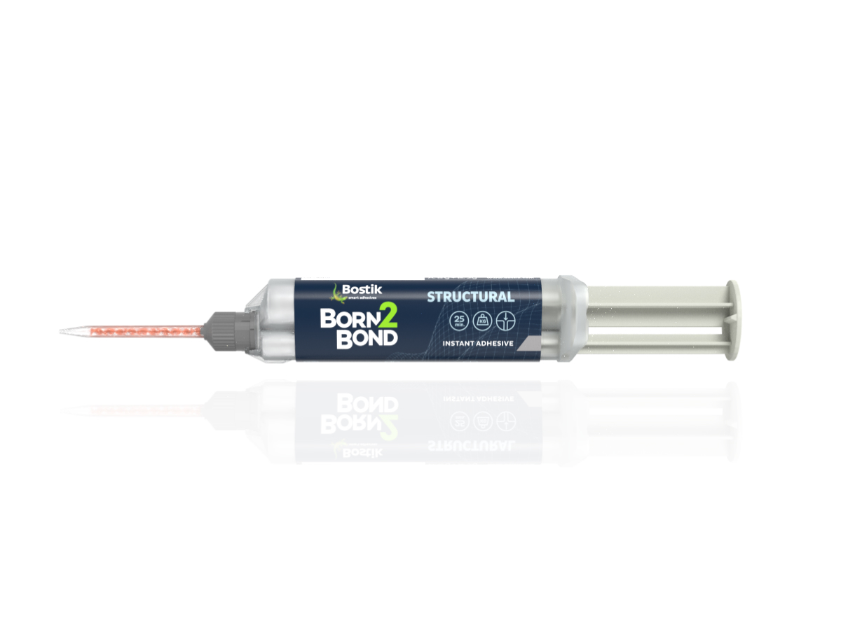 Bostik Born2Bond Structural 2K Cyanoacrylate 10 g, Transparent