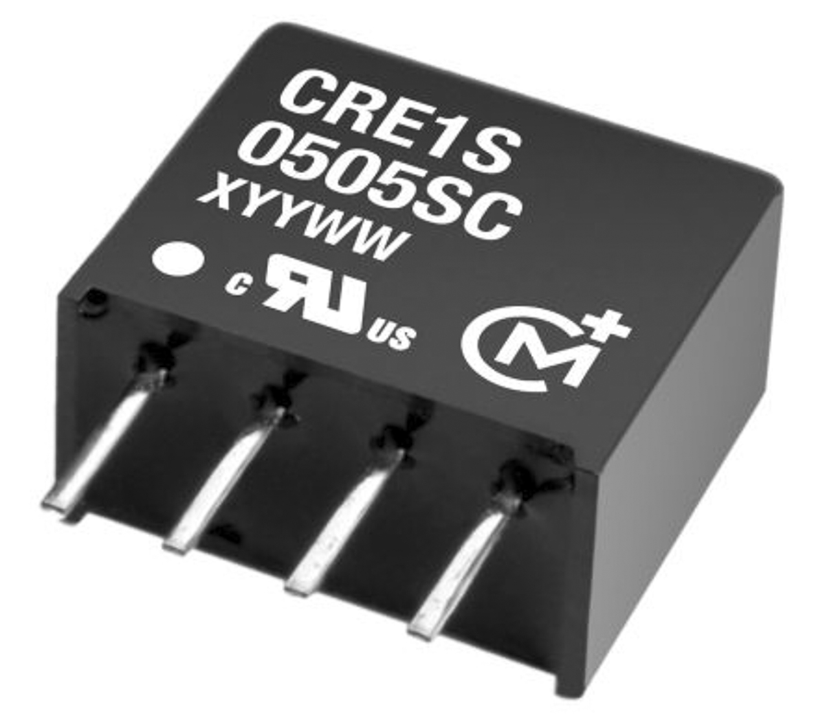 Murata Power Solutions CRE1 DC-DC Converter, 5V dc/ 200mA Output, 21.6 → 26.4 V dc Input, 1W, Through Hole,
