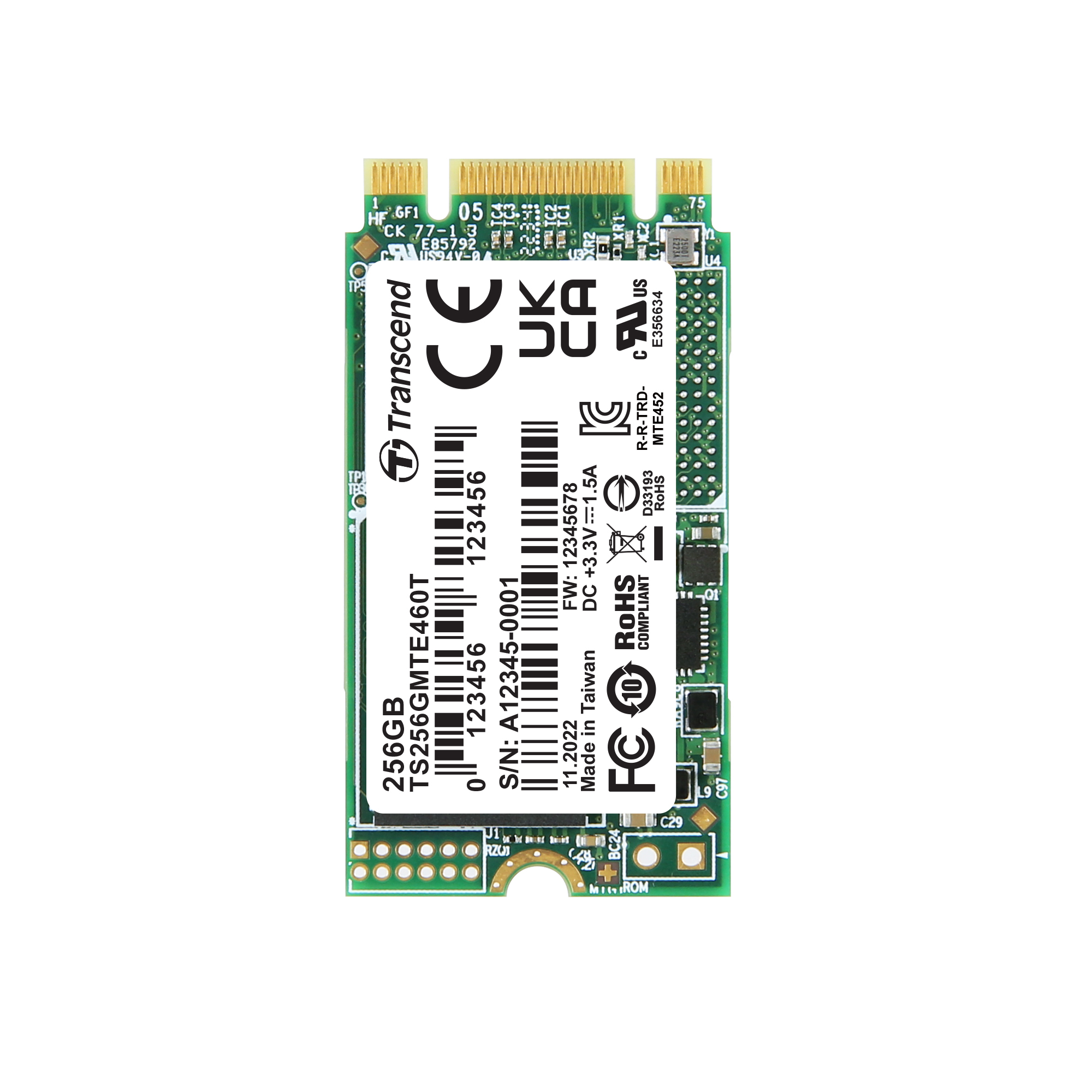 Transcend TS256GMTE460T M.2 (2242) Internal SSD