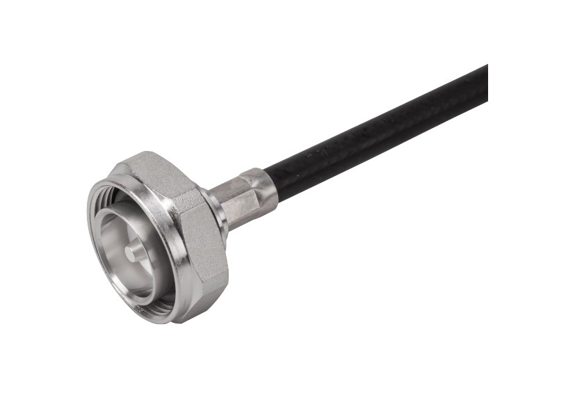 Huber+Suhner Straight Coaxial Adapter Coaxial Plug to Coaxial 7.5GHz