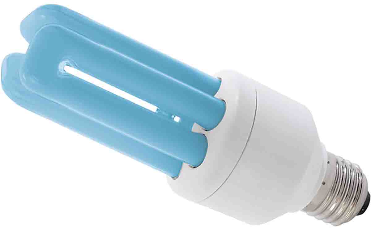 Orbitec 20 W 368 nm Black Light Bulb for Insect Trap E27 No, length 165 mm, Dia. 52 mm, 230 V, 8000