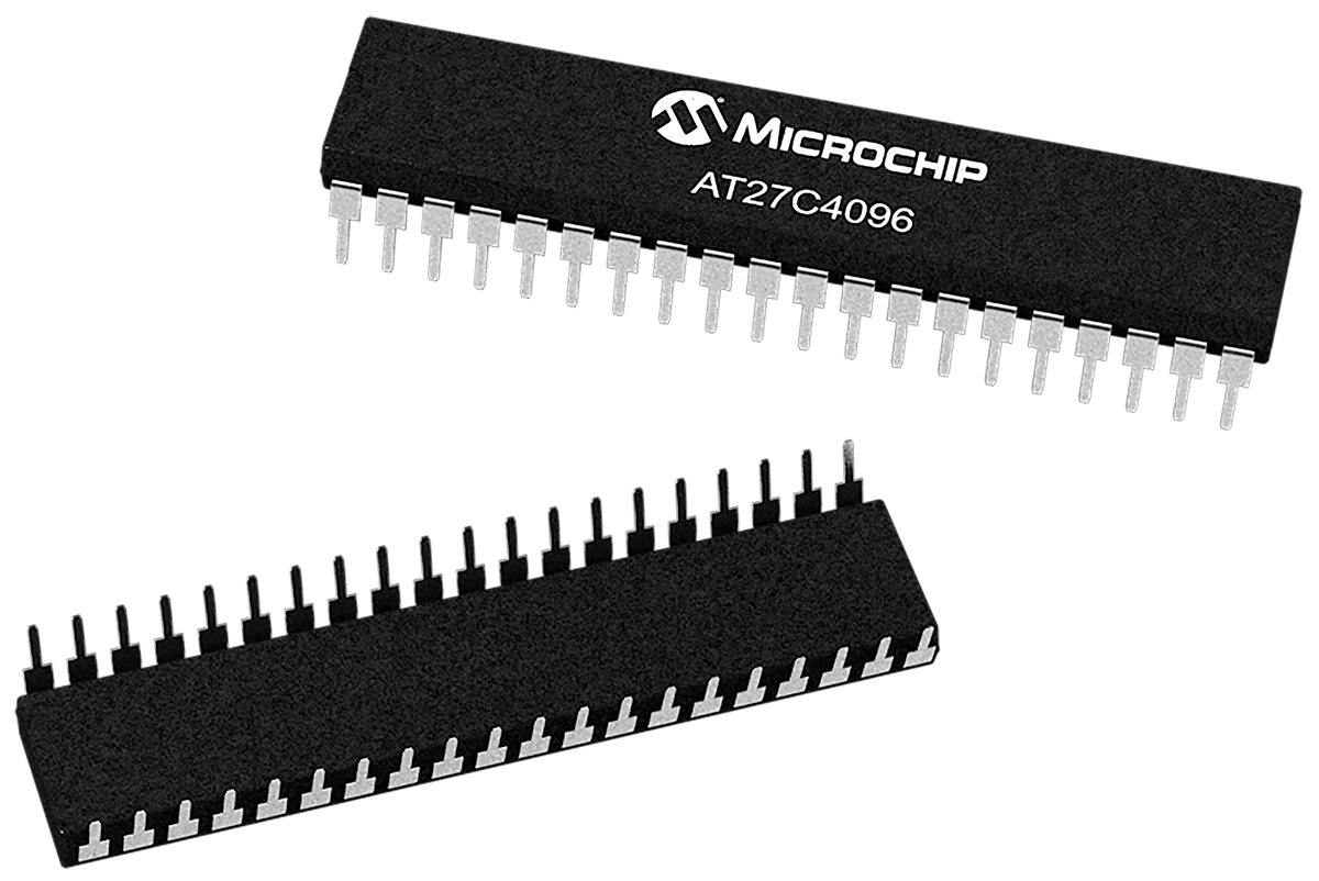 Microchip 4Mbit EPROM 40-Pin PDIP, AT27C4096-90PU