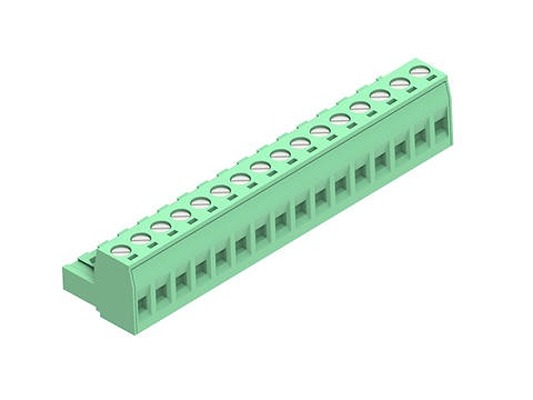 Molex, 5.08mm Pitch, 39530, 16 Way, Horizontal, Pluggable Terminal Block, Plug, 395305016