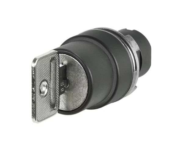 EAO Pushbutton Actuator for Use with Momentary Action Actuator
