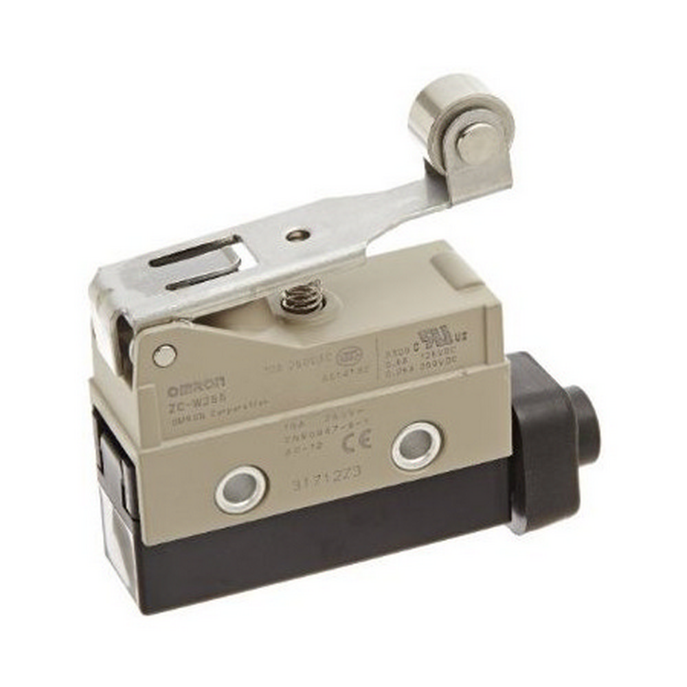 Omron ZC Series Hinge Roller Lever Limit Switch, 1CO, IP67, SPDT, 250V ac Max, 15A Max