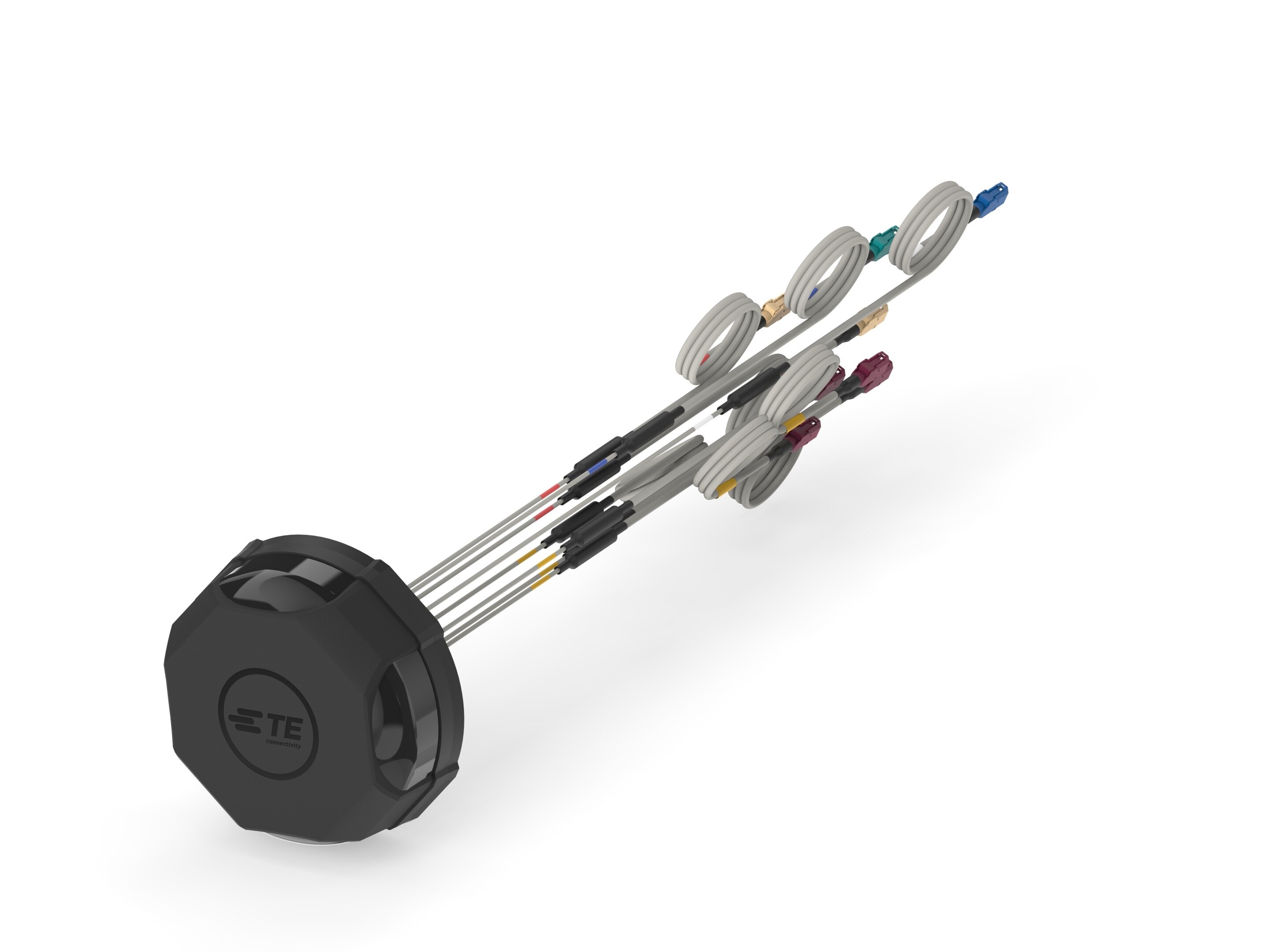 TE Connectivity L000434-05 Dome Multi-Band Antenna with FAKRA Connector, 4G, 4G (LTE), 5G (LTE), Bluetooth (BLE), WiFi,