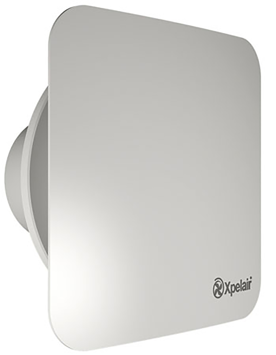 Xpelair 93172AW C6 Square Ceiling Mounted, Panel Mounted, Wall Mounted, Window Mounted Wall Fan, 194 → 217m³/h,