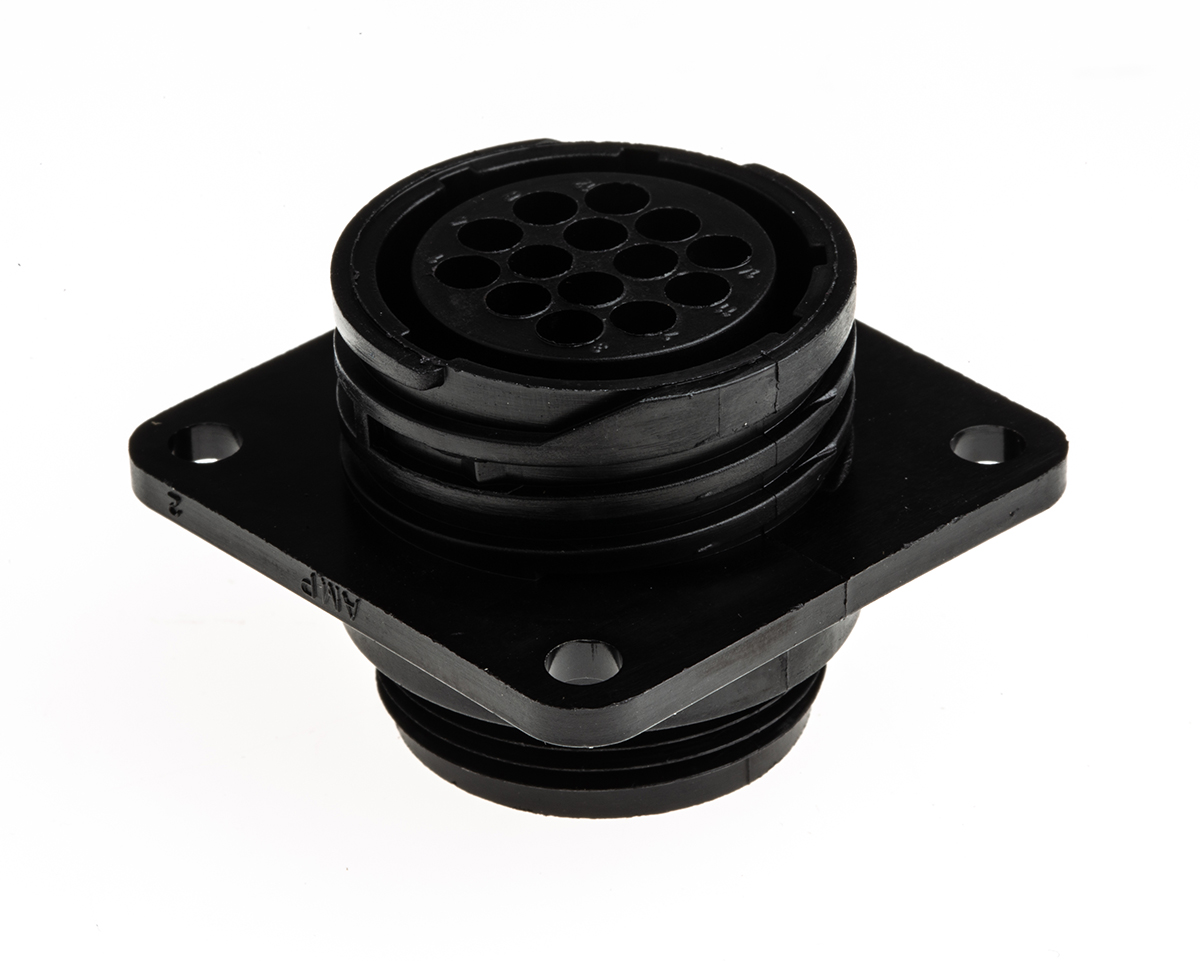 TE Connectivity Circular Connector, 14 Contacts, Panel, Standard Connector, Socket, Female, IP67, CPC Series