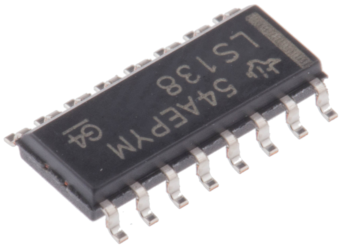 Texas Instruments SN74LS138D, Decoder, 16-Pin SOIC