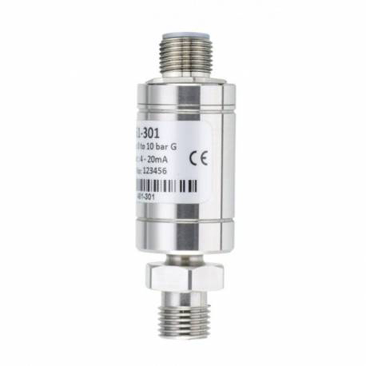 RS PRO Pressure Sensor, 0psi Min, 30psi Max, Analogue Output, Relative Reading