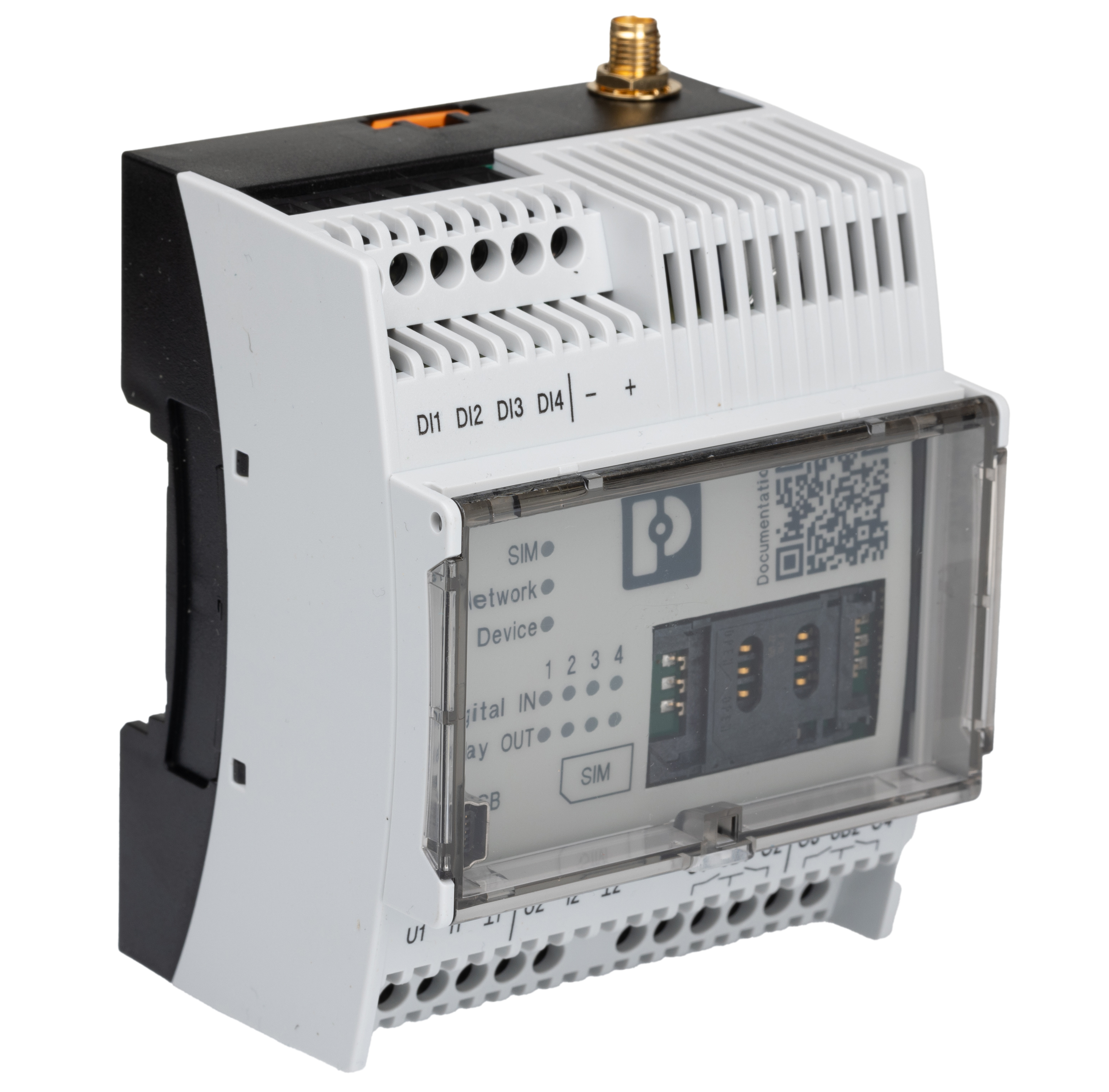Phoenix Contact Current, Voltage Monitoring Relay, SPST, DIN Rail